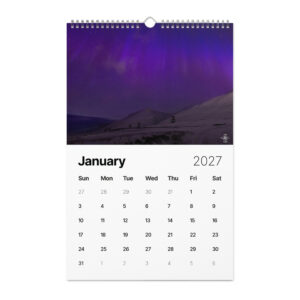 Wall calendar (2027)