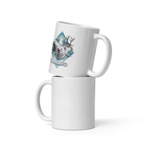 White Glossy Mug – Glacier